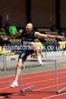 Mens hurdles, 2024 NE Masters Track and Field Champs., Monkton Stadium, Jarrow.  Photo: David T. Hewitson/Sports for All Pics